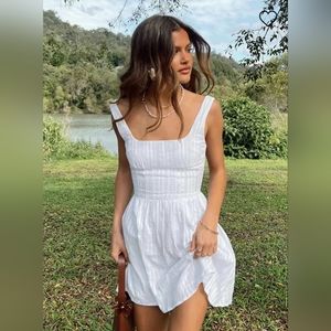 PRINCESS POLLY LORINDA DRESS WHITE SIZE 6